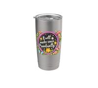 Going Inspirational Crescita Mindset Graphic Make Sense Bicchiere termico in acciaio inox doppia parete