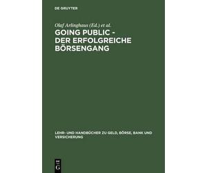 Going Public - Der Erfolgreiche Börsengang (Copertina rigida)