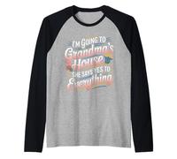 Going To Grandma’s She Always Says Yes - Maglia con Maniche Raglan
