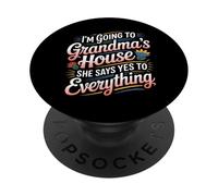 Going To Grandma’s She Always Says Yes - PopSockets PopGrip Adesivo