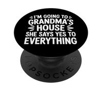 Going To Grandma’s She Always Says Yes - PopSockets PopGrip Adesivo