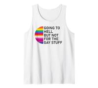 Going to Hell But Not for The Gay Stuff Funny Pride LGBT Canotta