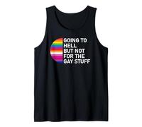 Going to Hell But Not for The Gay Stuff LGBT Funny Pride Canotta