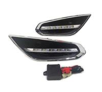 GOINTDJD 2 Pezzi Auto DRL LED Per Volvo Per S60 2009 2010 2011 2012 2013 Light-Off Style Relè Opaco ABSDaytime Running Light Daylight Fendinebbia Faro