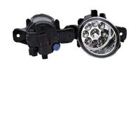 GOINTDJD Fendinebbia 2PCS Gruppo Lampada Della Nebbia Super Luminoso Per Luce Per LED Con Angelo Occhio Per NISSAN Per X-Trail Per AQASHQAI Per QASHQAI +2 (J10 JJ10)(-Yellow light)