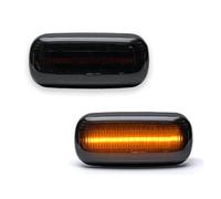 GOINTDJD Lampeggiante Laterali Per A3 S3 8P Per A4 S4 RS4 B6 B7 Per A6 S6 RS6 Per C5 Per C7 2002-2005 2 Pezzi 12v Sequenziale Dinamico Laterale Luce Di Direzione Ambra Segnale Rotazione Dinamico