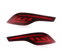 GOINTDJD Per CRV 2017 2018 2019 2PCS LED Car Lampeggiante Multi-funzione 12V LED Riflettore Lampada Lampada Posteriore Paraurti Luce Luce Freno Fanali Posteriori(Model A)