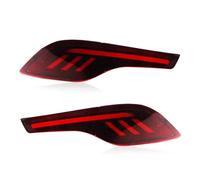 GOINTDJD Per CRV 2017 2018 2019 2PCS LED Car Lampeggiante Multi-funzione 12V LED Riflettore Lampada Lampada Posteriore Paraurti Luce Luce Freno Fanali Posteriori(Model C)