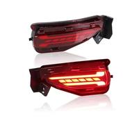 GOINTDJD Per Toyota Per Fortuner SW4 2015 2016 2017 2018 2019 2020 Paraurti Posteriore Luce Fendinebbia Luce Freno Indicatori Di Direzione LED Riflettore 1 Set Fanali Posteriori(B Red Cover)