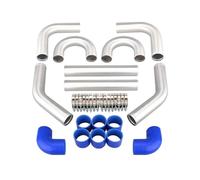 GOINTDJD Tubo di aspirazione dell'Aria Kit TUBAZIONI Turbo INTERCOOLER in Alluminio/Tubi/Morsetto/ACCOPPIATORE/Universale 2,5" Pollici DE 63 Mm/3" Pollici DE 76 Mm (Colore : 3inch)