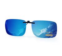 Goiteia Clip On Occhiali Da Sole Polarizzati Per Occhiali Da Vista Uomo Donna, Vestibilità Compatta