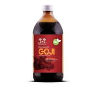 SUCCO DI GOJI BIO Salugea - 100% Puro e Naturale - Integratore energizzante e saziante, ricco di vitamine, sali minerali e aminoacidi - 500 ml - Flacone in vetro scuro farmaceutico