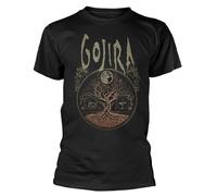 Gojira 'Cycles' Maglietta organica nera - NUOVO E UFFICIALE