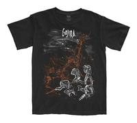 Gojira Eiffel Falls ufficiale Uomo maglietta unisex