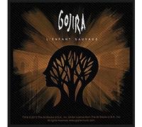 Gojira - Officially Liscenced Product Gojira L'enfant Sauvage Ufficiale Patch (10Cm X 10Cm) Size Accessory Size