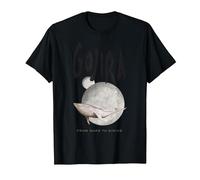 Gojira Whale from Mars Maglietta, Uomo, Nero, XL