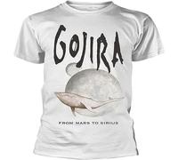 Gojira 'Whale from Mars' T-Shirt White L