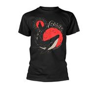 Gojira Whale Sun Moon (Black Organic) ufficiale Uomo maglietta unisex