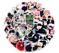 Gojo Satoru Anime Adesivi 50pcs Fushiguro Megumi Impermeabile Adesivi Anime Tazze Acqua Bagagli Borse Notebook Sticker
