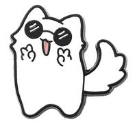 Gojo Satoru Anime Pin | Jujutsu Kaisen | Pulsante Kawaii per abbigliamento, Klein, Metallo non prezioso