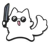 Gojo Satoru Anime Pin | Jujutsu Kaisen | Pulsante Kawaii per abbigliamento, Klein, Metallo non prezioso