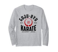 Goju-Ryu Karate Do Arti Marziali Giappone Okinawa Maglia a Manica