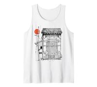 Goju Ryu Karate Dojo Okinawa Giappone Illustrazione Canotta