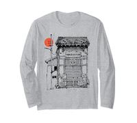 Goju Ryu Karate Dojo Okinawa Giappone Illustrazione Maglia a Manica