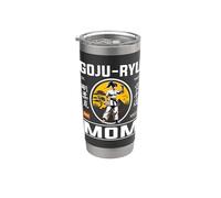 Goju Ryu Karate Mom: forza e amore nel design perfetto! Bicchiere termico in acciaio inox doppia parete