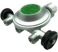 GOK 310/706-1 - Regolatore a Bassa Pressione CN60, a Doppia Uscita, 50 Mbar KLF X 2 X G 1/4 LH-KN