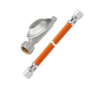 GOK Regolatore di pressione del gas 50 mbar con tubo del gas da 80 cm