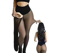 Gokame 2026 Nuova fascia di compressione e un'opzione di cucitura, l'originale Magic One-Seam Shaping Fleece Lined Leggings, Plus Size Caldo Gamba Nuda Collant, Rimani Caldo, Leggero., L-XL