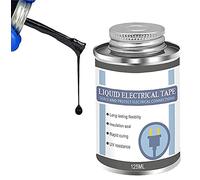 Gokame Liquid Insulating Rubber Coat, 125ml High Temperature Resistant Flame Retardant Glue, Anti-UV Dry Waterproof Fast Insulation Electronic Fix Sealing Rubber (1pcs)