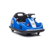 Gokart Elettrico Per Bambini Auto Elettrica Giocattolo Con LED E Telecomando Blu