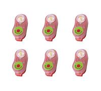 Gokelomg 6X Gilet di Salvataggio, Luce A LED, Giubbotto Salvavita Flash, per Sopravvivenza In Acqua di Emergenza