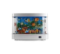 Gokelomg Lampada a LED per acquario, luce notturna, luce decorativa per pesci ornamentali, elfinina ' virtuale, paesaggio tropicale artificiale, graziosa decorazione della stanza, spina