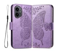 GOKEN Cover Custodia Libro per honor 400 - Flip Magnetica in Pelle Sintetica e Silicone, Portafoglio, Antiurto con Slot Card e Supporto Integrato -Viola chiaro