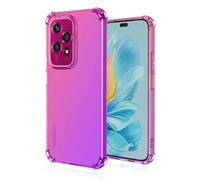 GOKEN Cover per Honor 200 Lite, Silicone TPU a Gradiente Colori Custodia, Soft Rubber Protettiva Case, Antiurto Antiscivolo Protezione Shell, Rosa/Viola