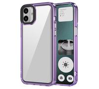 GOKEN Cover per Nothing CMF Phone 2 Pro - Trasparente Custodia con Bordo in Silicone TPU Morbido, Schiena in PC Rigido, Resistente, Antiurto - Case -Trasparente