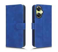 GOKEN Cover per OnePlus Nord CE 3 Lite, Custodia Folio in Pelle Flip Wallet Libro Case con Portafoglio, Premium PU/TPU Magnetica Cover con Supporto di Stand/Carte Slot (Blu)
