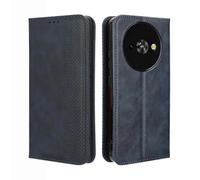 GOKEN Cover per Oukitel C59 / C59 Pro - Portafoglio in Pelle Sintetica con Calamita, Silicone Interno Antiurto, Custodia Libro Flip Magnetica con Slot per Carte e Stand -Blu