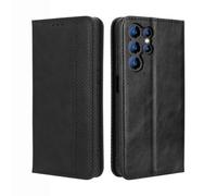 GOKEN Cover per Oukitel C61 / C61 Pro - Portafoglio in Pelle Sintetica con Calamita, Silicone Interno Antiurto, Custodia Libro Flip Magnetica con Slot per Carte e Stand -Nero