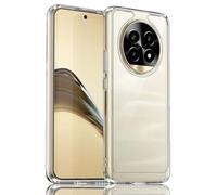 GOKEN Cover per Realme 13 Pro 5G / Realme 13 Pro Plus 5G, Custodia Trasparente con Bordo in Silicone TPU Morbido, Schiena in PC Rigido, Resistente, Antiurto - Case Soft - Trasparente