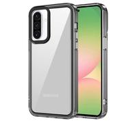 GOKEN Cover per Samsung Galaxy A56 5G / A36 5G - Trasparente Custodia con Bordo in Silicone TPU Morbido, Schiena in PC Rigido, Resistente, Antiurto - Case -Bordo nero