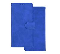 GOKEN Cover per TCL 205, Custodia Folio in Pelle Flip Wallet Libro Case con Portafoglio, Premium PU/TPU Magnetica Cover con Supporto di Stand/Carte Slot (Blu)