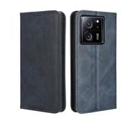 GOKEN Cover per Xiaomi 13T / Xiaomi 13T PRO, Custodia Folio in Pelle Flip Wallet Libro Case con Portafoglio, Premium PU/TPU Magnetica Cover con Supporto di Stand/Carte Slot (Blu)
