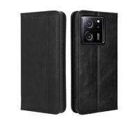 GOKEN Cover per Xiaomi 13T / Xiaomi 13T PRO, Custodia Folio in Pelle Flip Wallet Libro Case con Portafoglio, Premium PU/TPU Magnetica Cover con Supporto di Stand/Carte Slot (Nero)