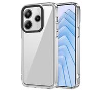 GOKEN Cover per Xiaomi Redmi Note 14 5G - Trasparente Custodia con Bordo in Silicone TPU Morbido, Schiena in PC Rigido, Resistente, Antiurto - Case -Trasparente