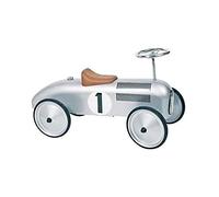 Goki 14136 - Modellino veicolo da corsa Oldtimer, colore: Argento