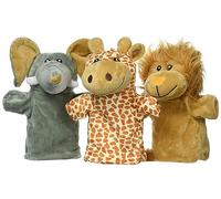 GoKi 15354 Marionette a mano, animali selvatici, misti